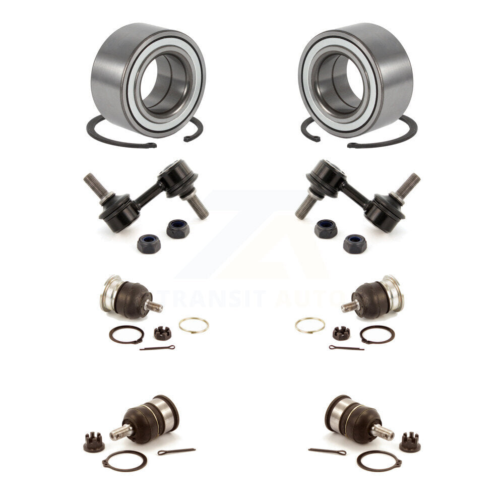 Kit de liaison de barre stabilisatrice, roulement avant supérieur et inférieur, pour Honda CR-V 1997 – 2001