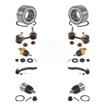Kit de liaison de biellette de direction extérieure, roulement avant supérieur et inférieur, Joint à rotule extérieur (10 pièces) pour Honda TL