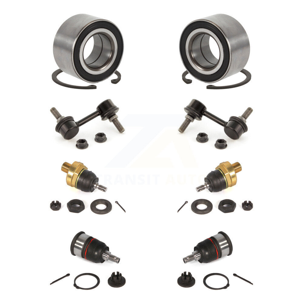 Kit de liaison de rotule supérieure et inférieure de roulement de roue avant (8 pièces) pour Acura T 2004 – 2006