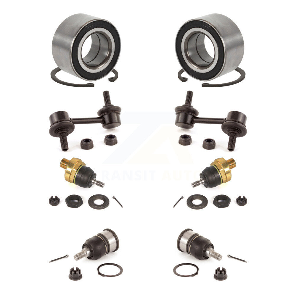 Kit de rotule et de liaison supérieure et inférieure de roulement avant (8 pièces) pour Honda Accord Acura TS
