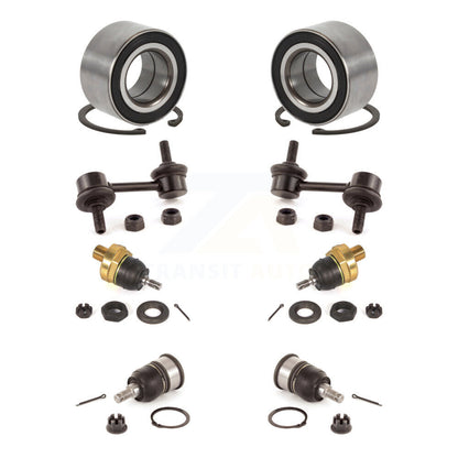 Kit de rotule et de liaison supérieure et inférieure de roulement avant (8 pièces) pour Honda Accord Acura TS