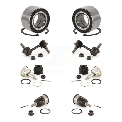 Kit de rotule supérieure et inférieure de roulement avant et de liaison de barre stabilisatrice (8 pièces) pour Honda Accord