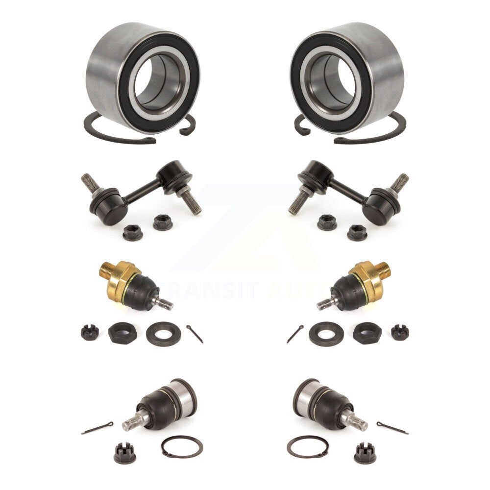 Kit de rotule supérieure et inférieure de roulement avant et de liaison de barre stabilisatrice (8 pièces) pour Honda Accord