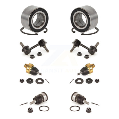Kit de rotule supérieure et inférieure de roulement avant et de liaison de barre stabilisatrice (8 pièces) pour Honda Accord