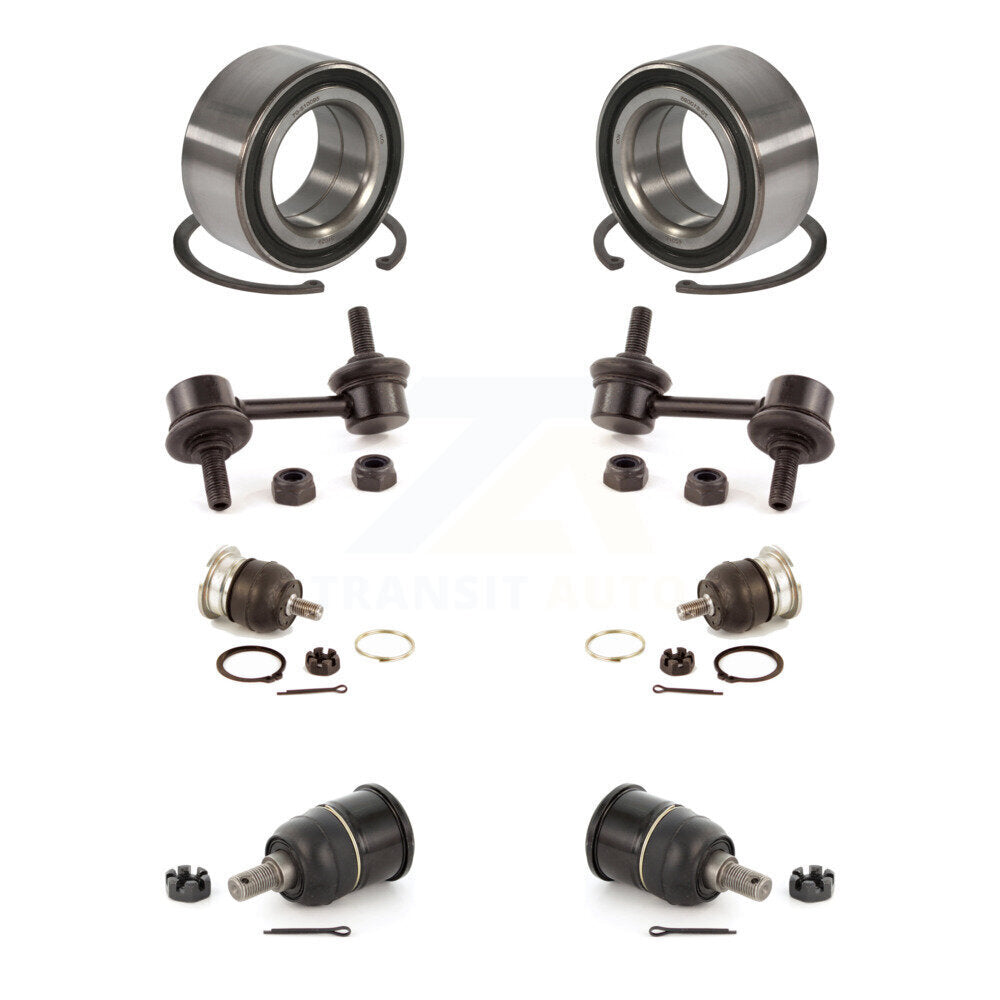Kit de rotule et de liaison supérieure et inférieure de roulement avant (8 pièces) pour Honda Accord Acura TS