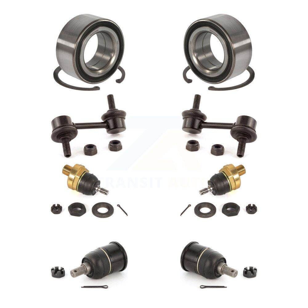 Kit de rotule et de liaison supérieure et inférieure de roulement avant (8 pièces) pour Honda Accord Acura TS