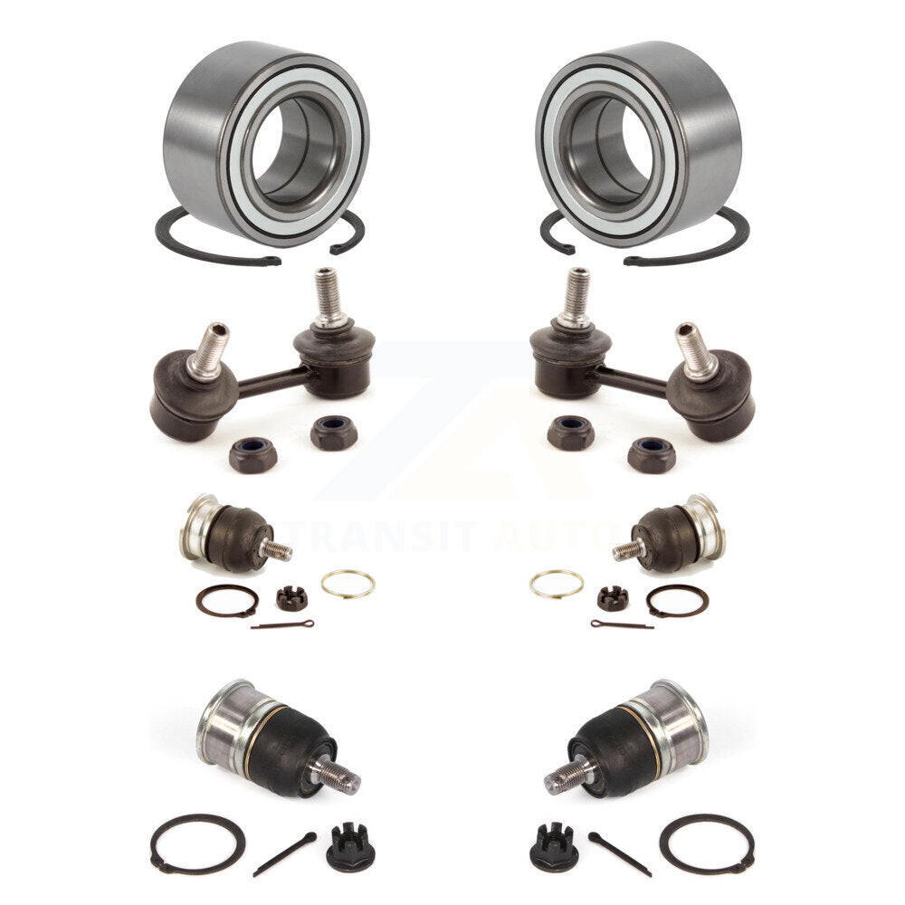 Kit de liaison de rotule supérieure et inférieure de roulement avant (8 pièces) pour Honda Accord Acura TL C