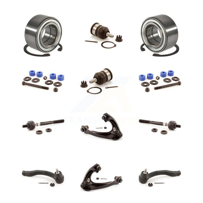 Kit de liaison de biellette de direction intérieure et extérieure, bras de commande supérieur de roue avant, rotule inférieure pour
