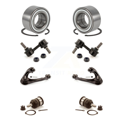 Kit de liaison de bras supérieur de rotule inférieure de roulement avant (8 pièces) pour Honda CR-1997-2001