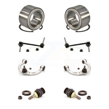 Kit de bras supérieur et de liaison de rotule inférieure de roulement avant (8 pièces) pour Mercedes-Benz R35