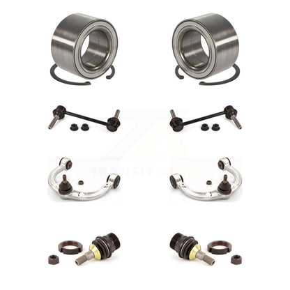 Kit de liaison de bras supérieur de rotule inférieure de roulement avant (8 pièces) pour Mercedes-Benz GL350