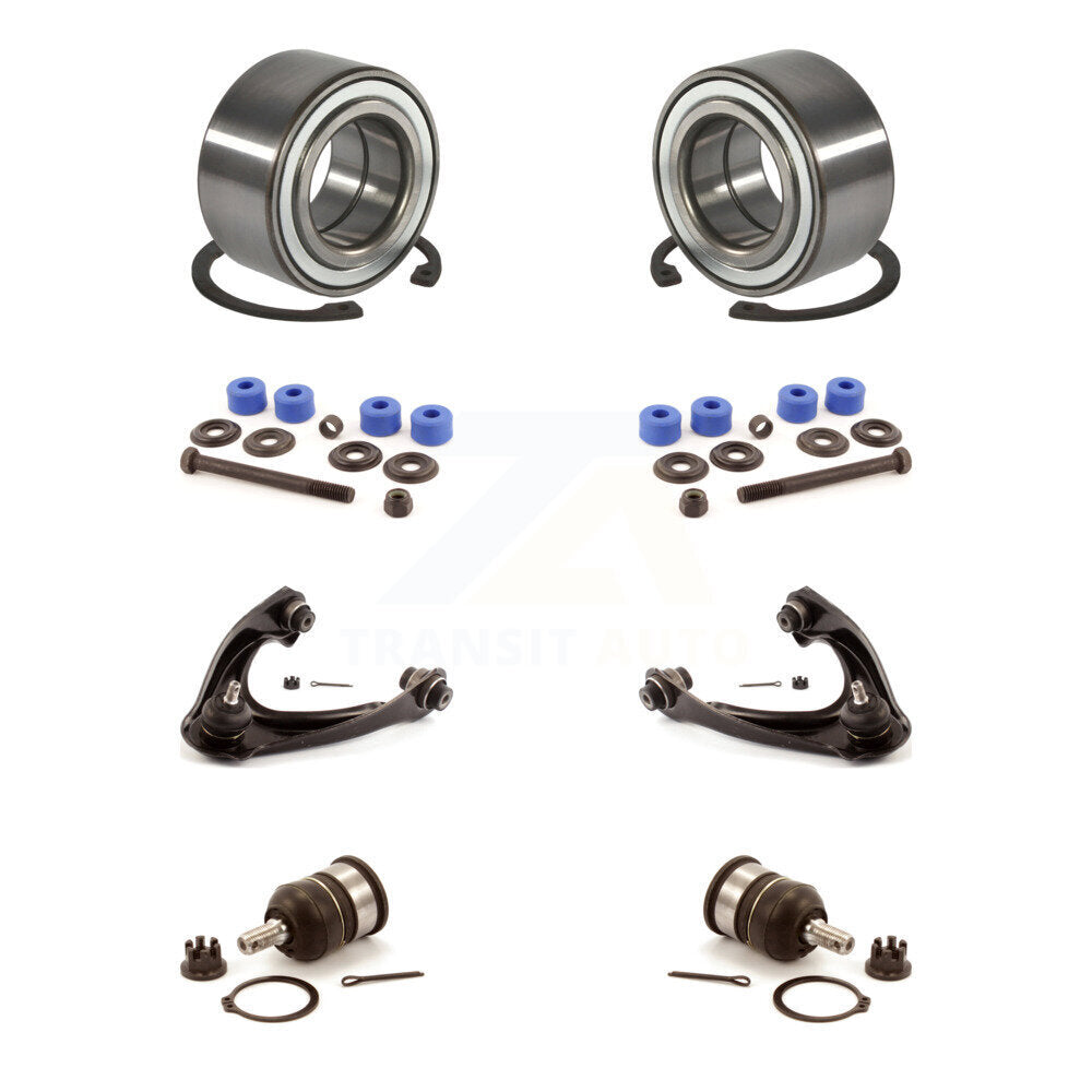 Kit de liaison de bras de commande supérieur, roulement avant, rotule inférieure, bras de commande supérieur (8 pièces) pour Honda Civic