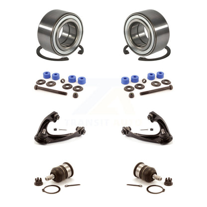 Kit de liaison de bras de commande supérieur, roulement avant, rotule inférieure, bras de commande supérieur (8 pièces) pour Honda Civic