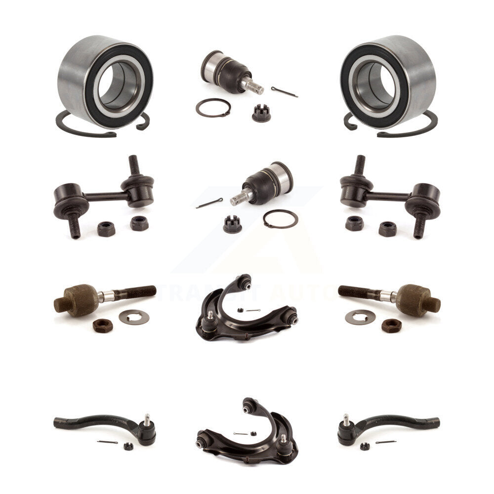 Kit de liaison de biellette de direction intérieure et extérieure, bras de commande supérieur avant, rotule inférieure, pour Honda