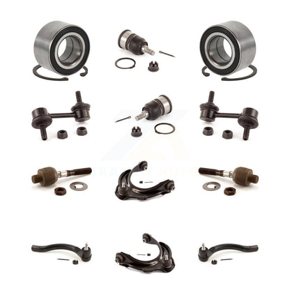 Kit de liaison de biellette de direction intérieure et extérieure, bras de commande supérieur avant, rotule inférieure, pour Honda