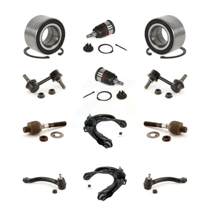 Kit de liaison de biellette de direction intérieure et extérieure, bras de commande supérieur de roue avant, rotule inférieure pour