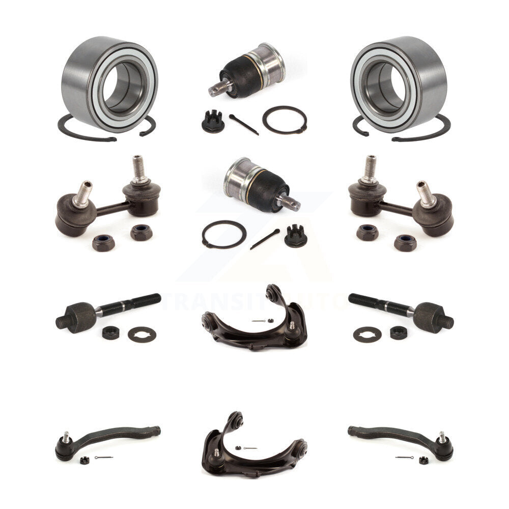 Kit de liaison de biellette de direction intérieure et extérieure, bras de commande supérieur avant, rotule inférieure, pour Honda