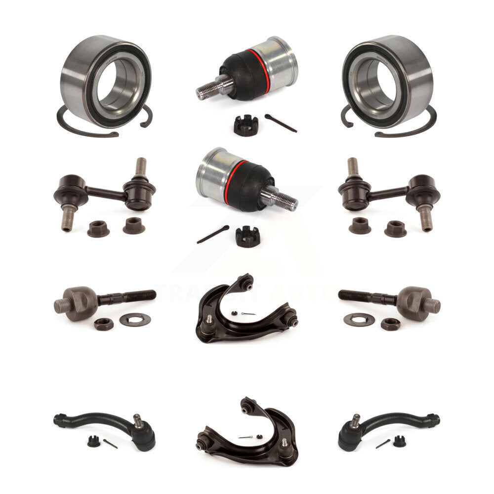 Kit de liaison de biellette de direction intérieure et extérieure de rotule inférieure de bras supérieur avant pour Acura T 09-14