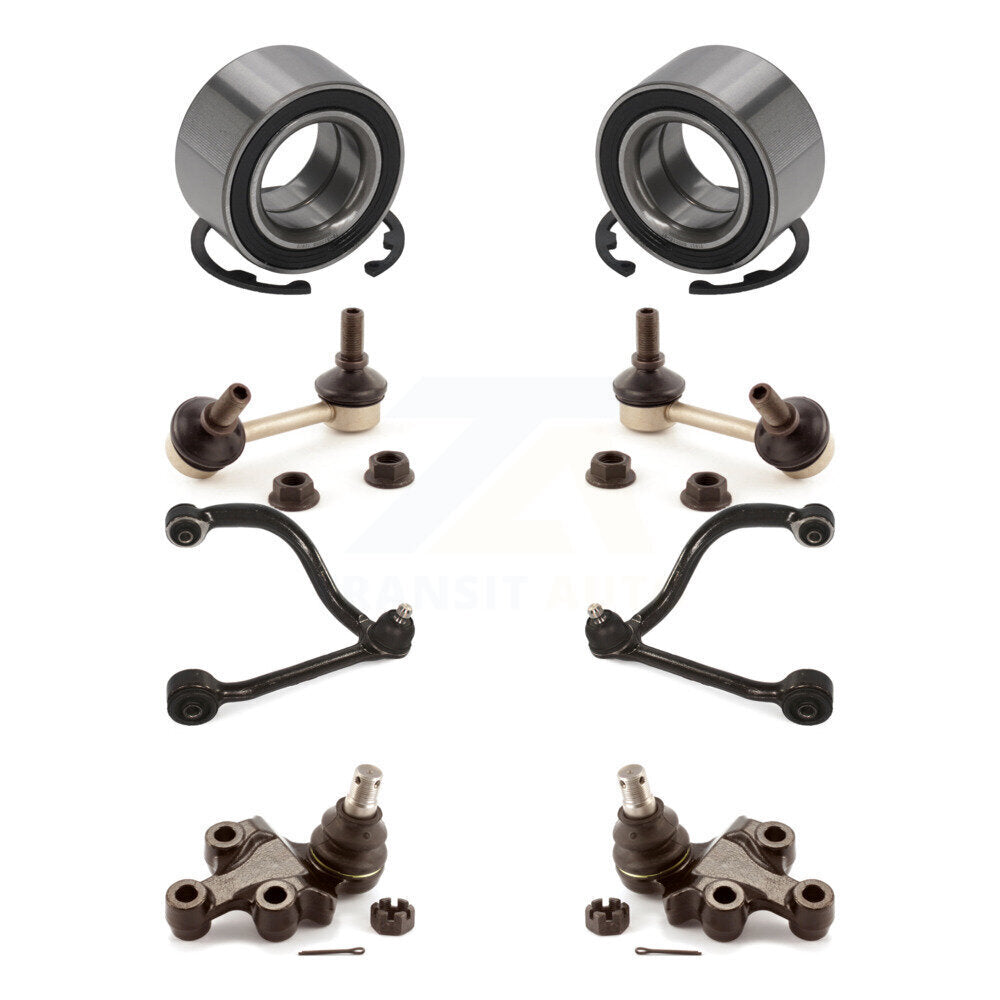 Kit de liaison de bras de commande supérieur, roulement avant, rotule inférieure, bras de commande supérieur (8 pièces) pour Kia Sorento