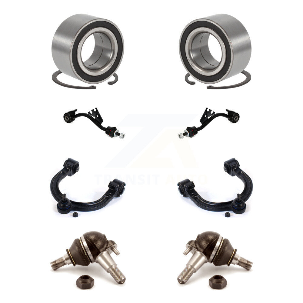 Kit de bras de commande et de liaison supérieur, roulement avant, rotule inférieure, bras de commande supérieur (8 pièces) pour E350 E320
