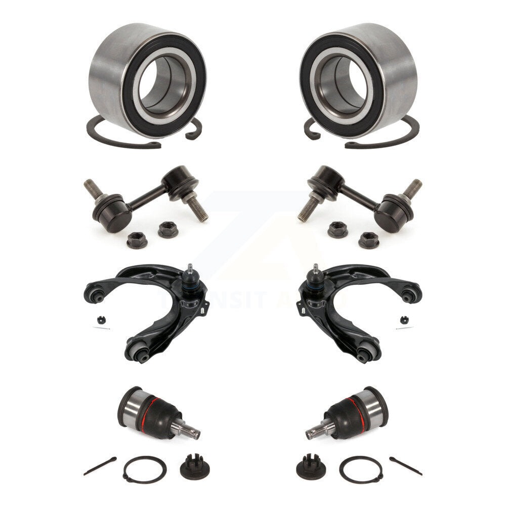 Kit de bras de commande supérieur et de liaison, roulement avant, rotule inférieure, bras de commande supérieur (8 pièces) pour Acura T