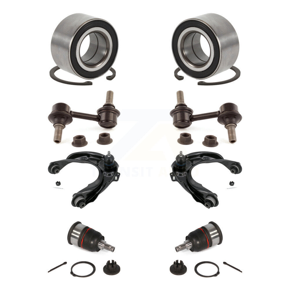 Kit de bras de commande supérieur et de liaison, roulement avant, rotule inférieure, bras de commande supérieur (8 pièces) pour Acura T