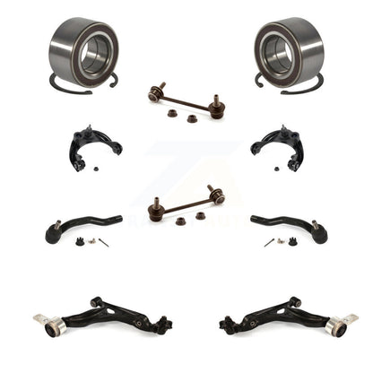 Kit de liaison de biellette de direction extérieure, bras de commande supérieur et inférieur, roulement avant (10 pièces) pour Mazda 6