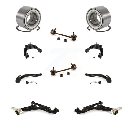 Kit de liaison de biellette de direction extérieure, bras de commande supérieur et inférieur, roulement avant (10 pièces) pour Mazda 6