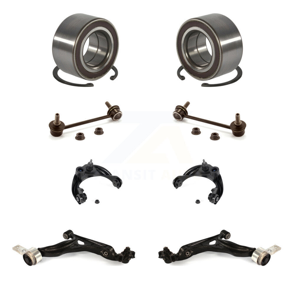 Kit de liaison de bras de commande supérieur inférieur et roulement avant (8 pièces) pour Mazda 6 2009 l 2013 – 2,5 l