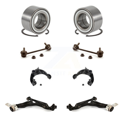 Kit de liaison de bras de commande supérieur inférieur et roulement avant (8 pièces) pour Mazda 6 3,7 l de 2009 à 2013
