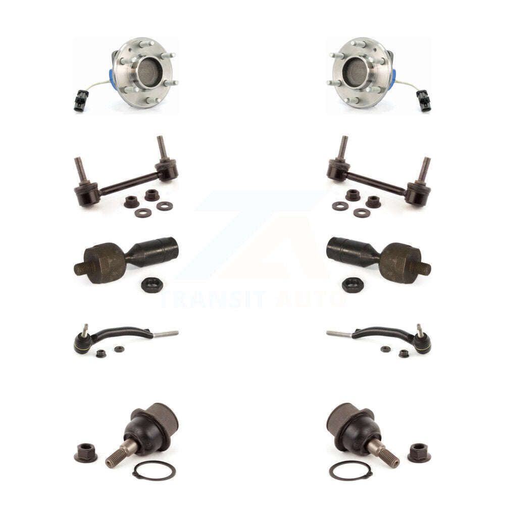 Kit de liaison de biellette de direction intérieure et extérieure, roulement avant, Joint à rotule inférieur, pour Cadillac SRX RW