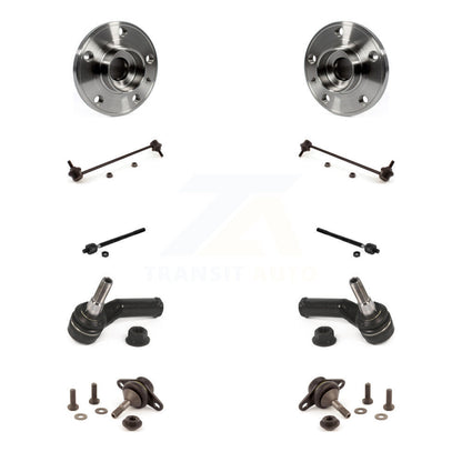Kit de liaison de biellette de direction intérieure et extérieure de rotule inférieure de roulement avant (10 pièces) pour Volvo V7