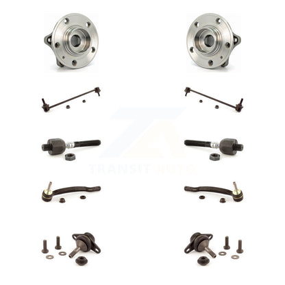 Kit de liaison de biellette de direction intérieure et extérieure de rotule inférieure de roulement avant (10 pièces) pour Volvo V7