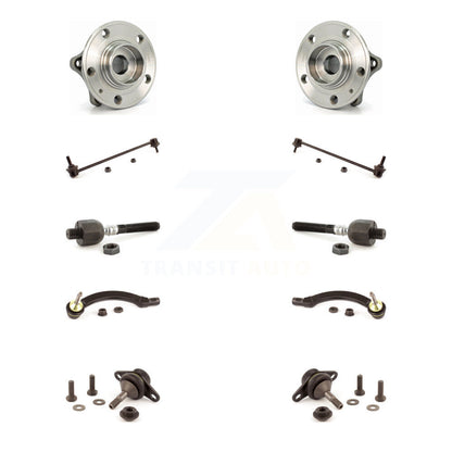 Kit de liaison de biellette de direction intérieure et extérieure de rotule inférieure de roulement avant (10 pièces) pour Volvo S6