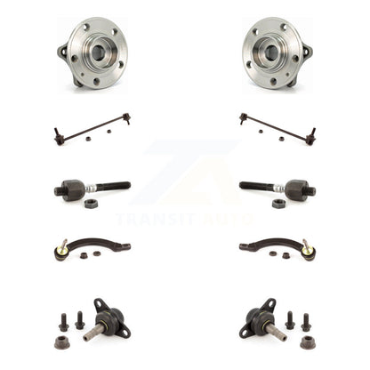 Kit de liaison de biellette de direction intérieure et extérieure de rotule inférieure de roulement avant (10 pièces) pour Volvo S6