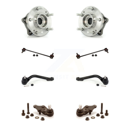 Kit de liaison de biellette de direction extérieure de rotule inférieure de roulement avant (8 pièces) pour Hyundai Santa F