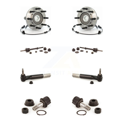 Kit de biellette de direction et de liaison extérieure de rotule inférieure de roulement avant (8 pièces) pour Ram 3500 Dodge