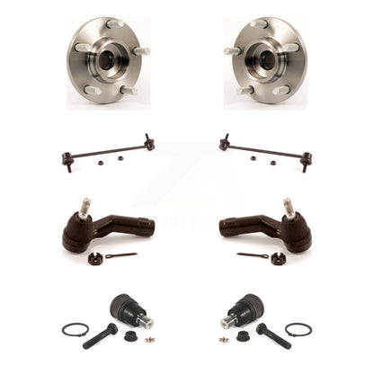 Kit de liaison de barre stabilisatrice de biellette de direction extérieure de rotule inférieure de roulement avant (8 pièces) pour Mazda