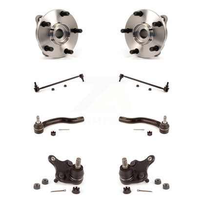 Kit de biellette de direction et de liaison extérieure de rotule inférieure de roulement avant (8 pièces) pour Toyota RAV4 t