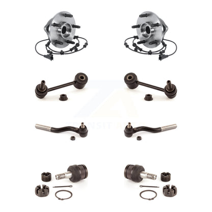 Kit de biellette et de liaison extérieure de rotule inférieure de roulement avant (8 pièces) pour Jeep Wrangler