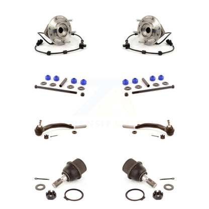 Kit de biellette de direction et de liaison extérieure de rotule inférieure de roulement avant (8 pièces) pour Chevrolet GMC