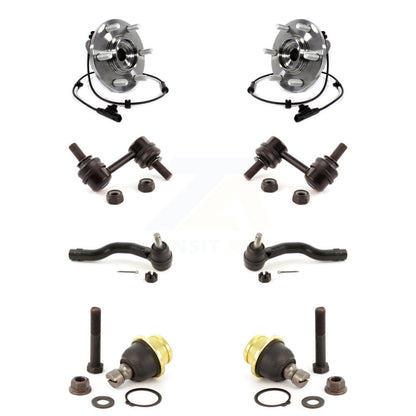 Kit de biellette de direction et de liaison extérieure de rotule inférieure de roulement avant (8 pièces) pour INFINITI QX80