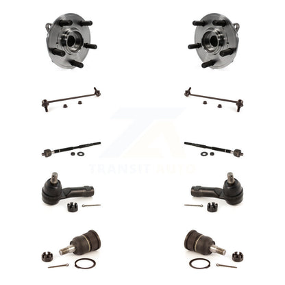 Kit de biellette de direction et de liaison intérieure extérieure de rotule inférieure de roulement avant pour Honda Odyssey