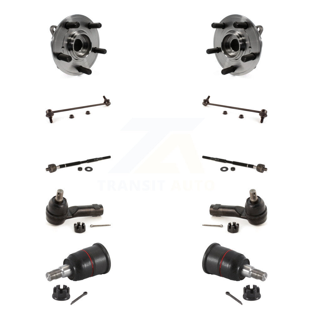 Kit de biellette de direction et de liaison intérieure extérieure de rotule inférieure de roulement avant pour Honda Odyssey