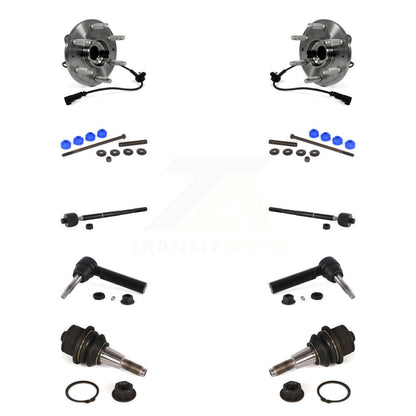 Kit de liaison de biellette de direction intérieure et extérieure de rotule inférieure de roulement avant (10 pièces) pour GMC 1500