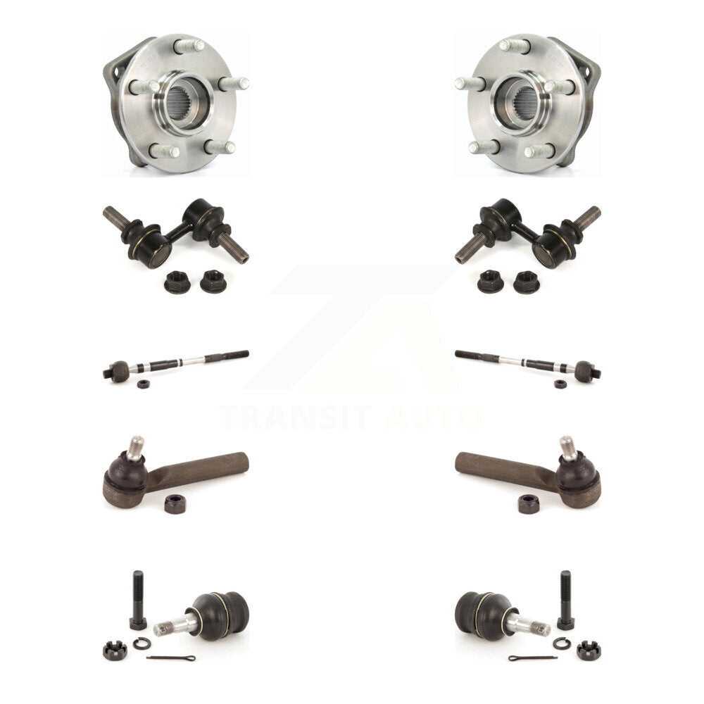 Kit de biellette de direction intérieure et extérieure de rotule inférieure de roulement avant pour Subaru Legacy
