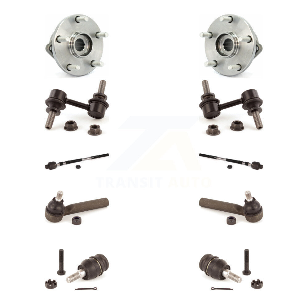 Kit de biellette de direction intérieure et extérieure de rotule inférieure de roulement avant pour Subaru Tribec