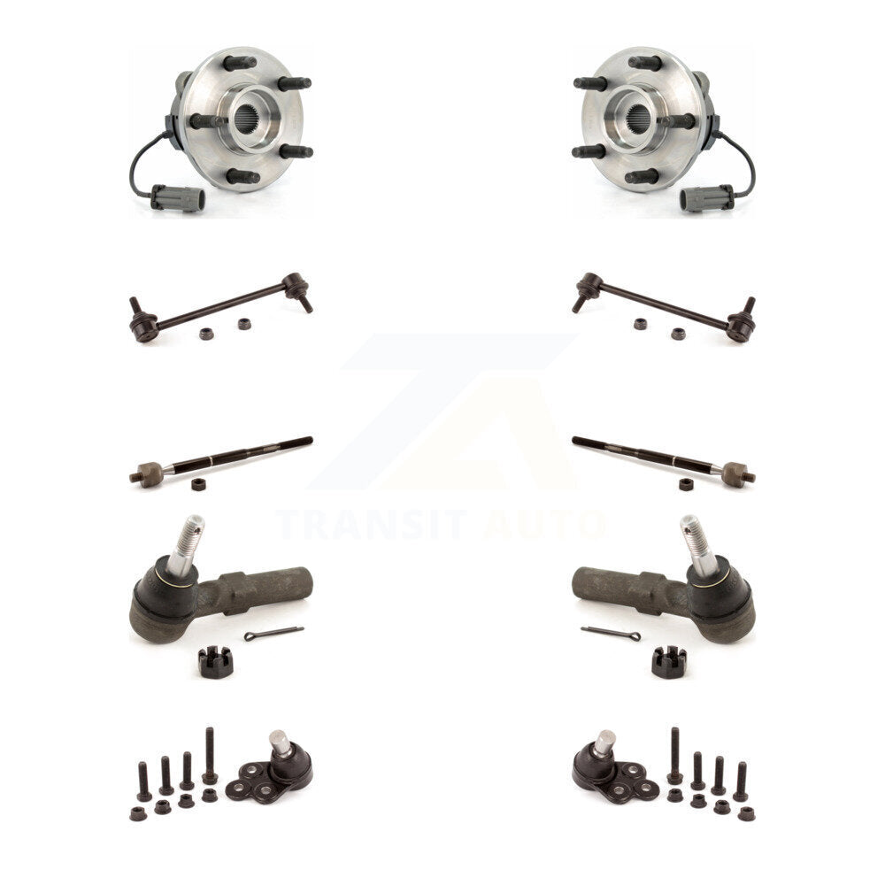 Kit de biellette et de liaison intérieure extérieure de rotule inférieure de roulement avant pour Chevrolet HHR