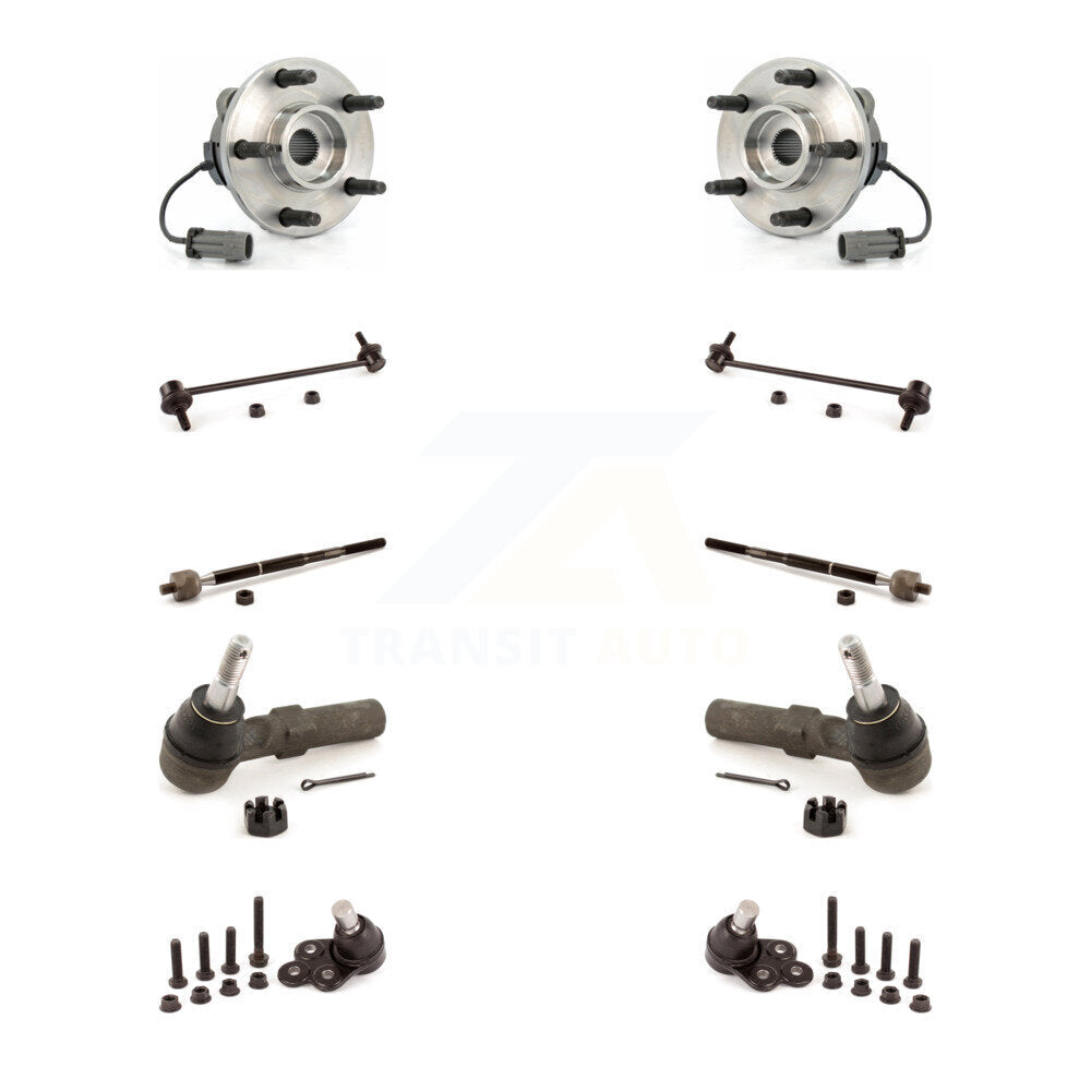 Kit de biellette et de liaison intérieure extérieure de rotule inférieure de roulement avant pour Chevrolet HHR