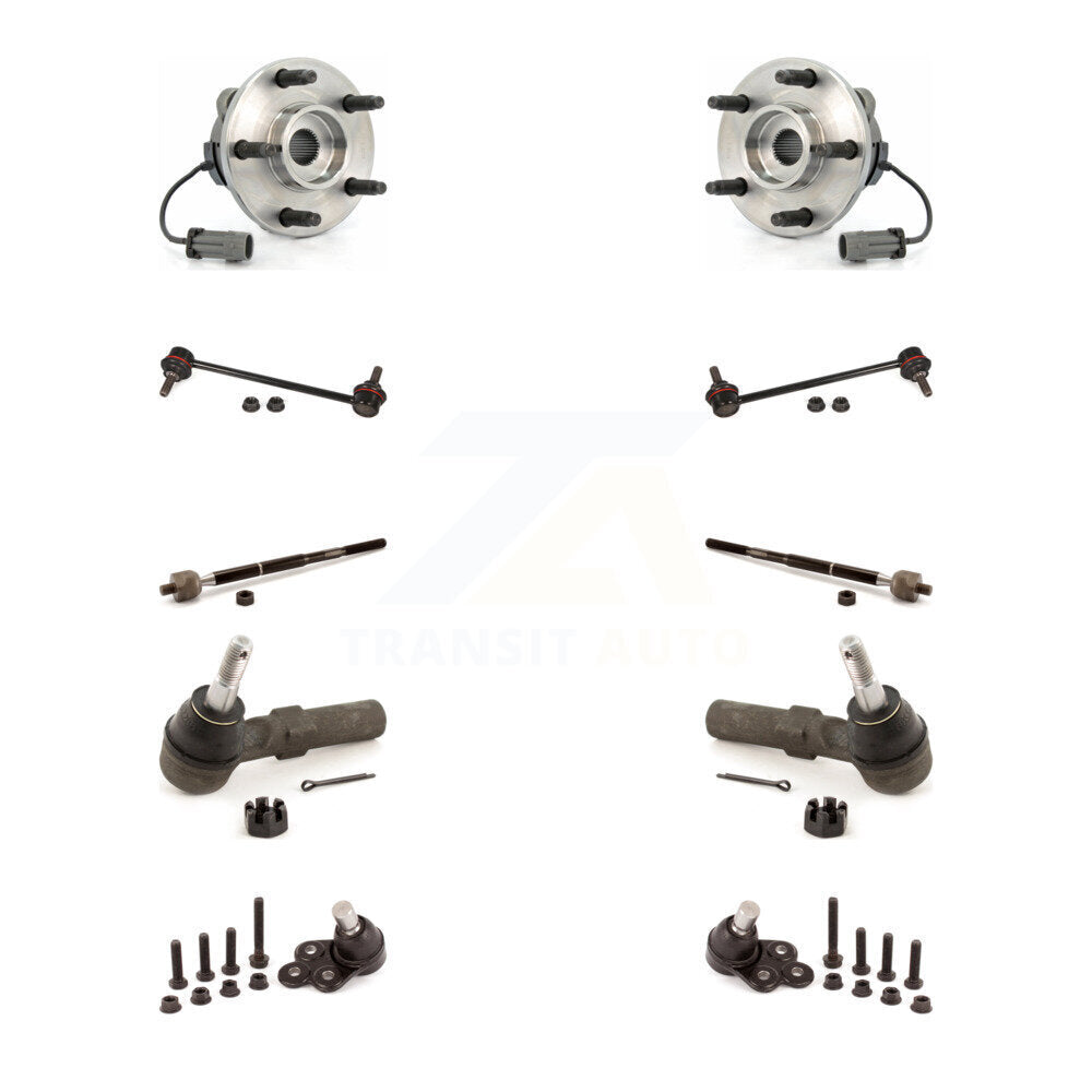Kit de biellette et de liaison intérieure extérieure de rotule inférieure de roulement avant pour Chevrolet HHR